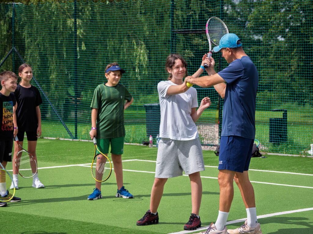 obóz sportowy dla dzieci i młodzieży tenis szelment